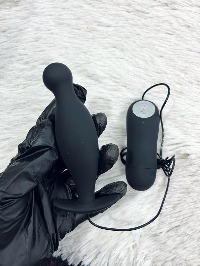 PRETTY LOVE Vibrador anal con 12 velocidades de estimulación y control - PILAS