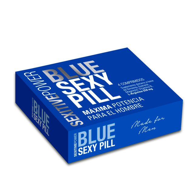 Blue Sexy Pill - Pastillas Vigorizantes