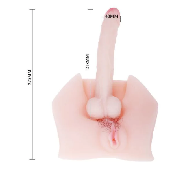 Masturbador vagina + pene