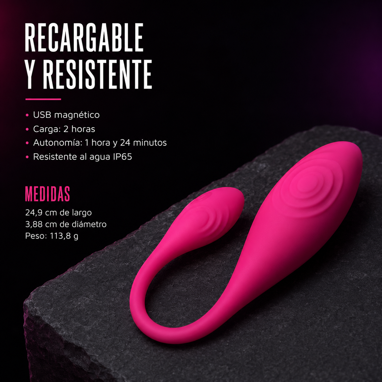 DuoLuxe Vibrador con Control por App