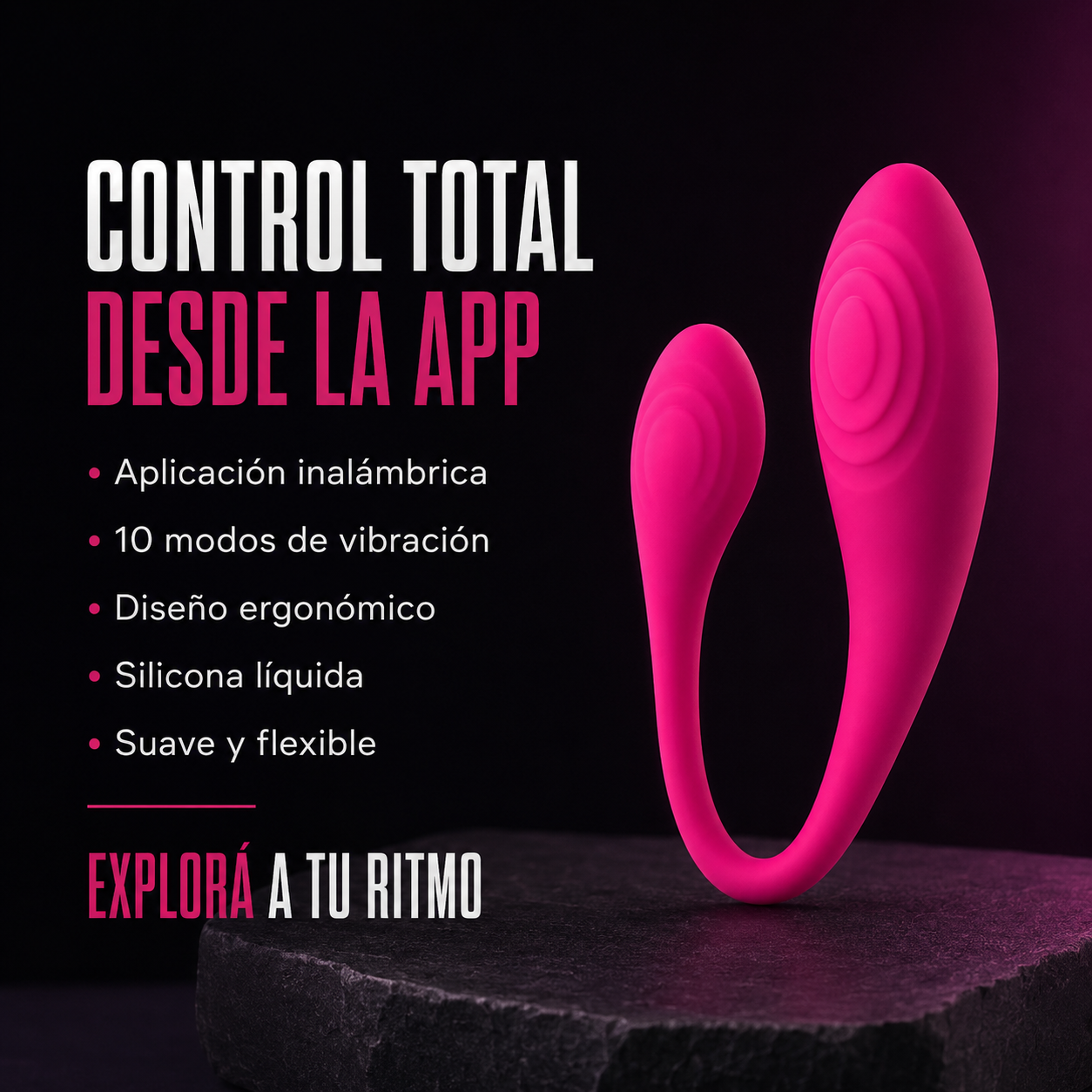 DuoLuxe Vibrador con Control por App