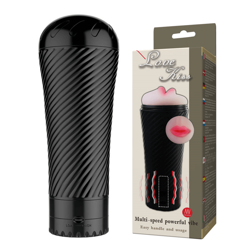 Masturbador Boca vibrador