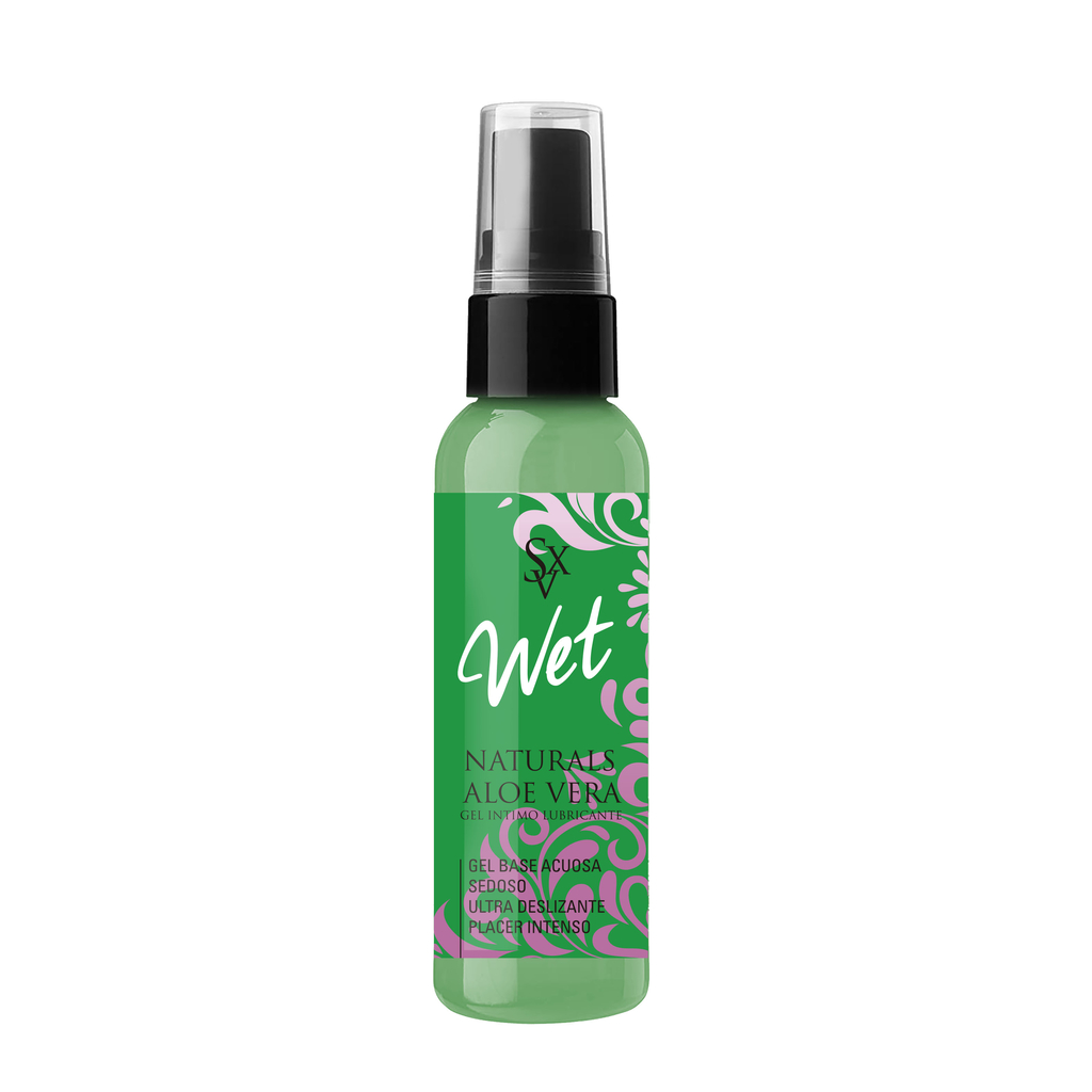 Wet Aloe Vera Gel Lubricante Naturals - Base acuosa