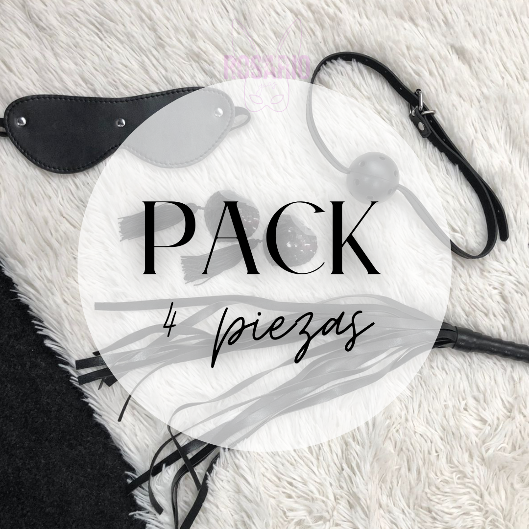 Kit fetiche 4 piezas Bondage