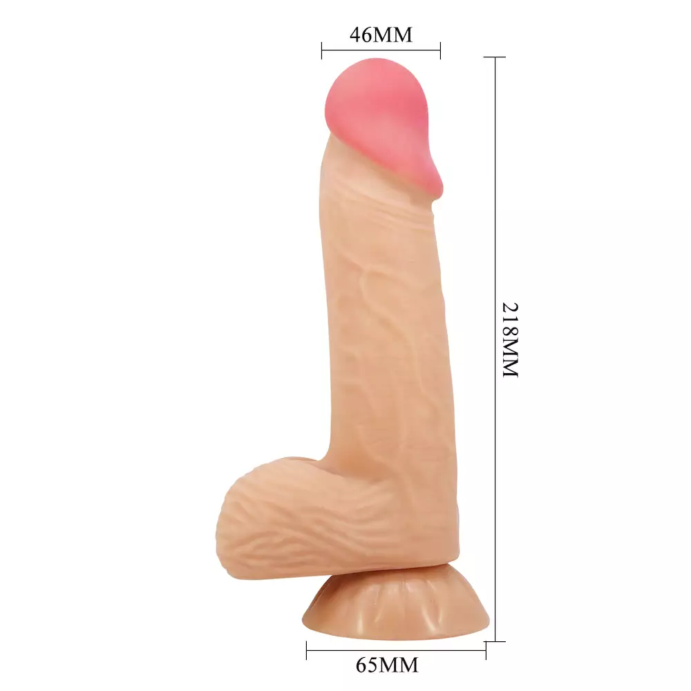 Dildo pellizcable 17cm x 4cm (BW-008105NRG)