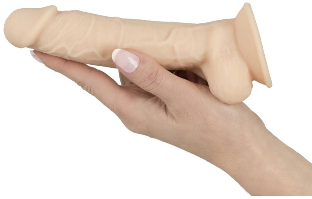 Dildo realista termorreactivo con ventosa - Modelo 1 (13.5 x 3.5)