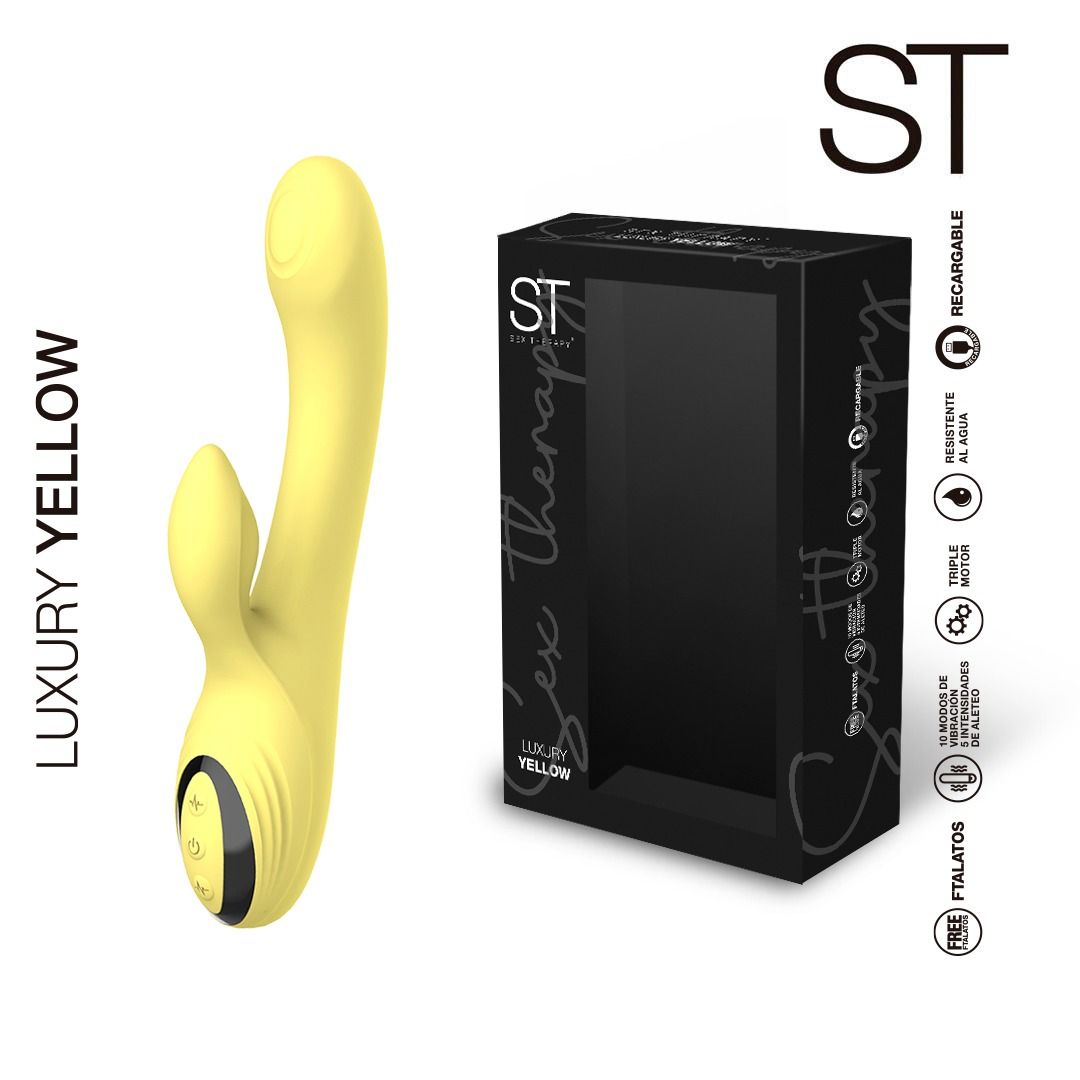 Yellow Doble estimulador - USB